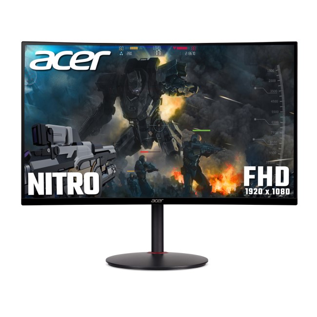 Acer Nitro XZ240QP 23.6" IPS Full HD 165Hz Curved Gaming Monitor
