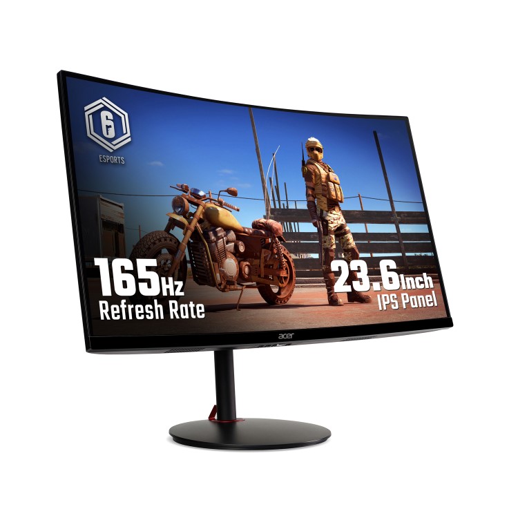 Acer Nitro XZ240QP 23.6" IPS Full HD 165Hz Curved Gaming Monitor