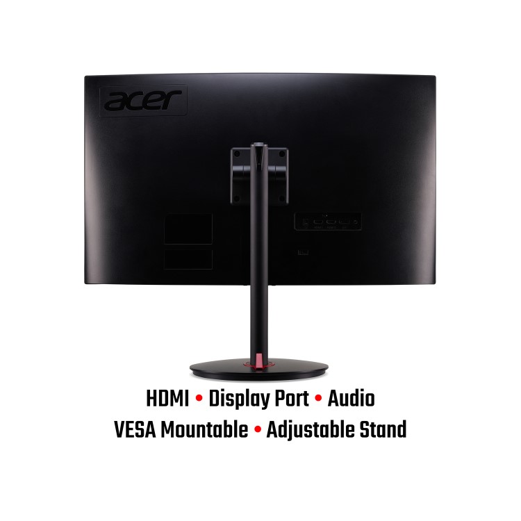 Acer Nitro XZ240QP 23.6" IPS Full HD 165Hz Curved Gaming Monitor