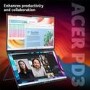 Acer PD193QE Dual 18.5" IPS Full HD 100Hz Foldable Portable Monitor