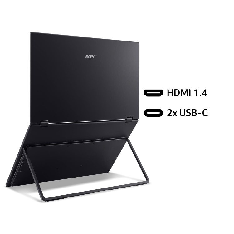 Acer PD193QE Dual 18.5" IPS Full HD 100Hz Foldable Portable Monitor