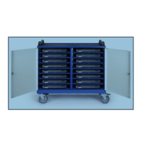 Lapsafe Unocart 16 Laptop Charging Trolley 