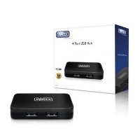 Sweex Standard 4 Port USB Hub - Black