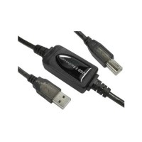 OEM 10cm Type A to Type B USB Black Cable 