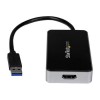 USB 3.0 to HDMI External Video Card Multi Monitor Adapter with 1 Port USB Hub 1920x1200 / 1080p