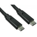 USB3C-901 USB 3.1 Type C to Type C Black 1m Cable