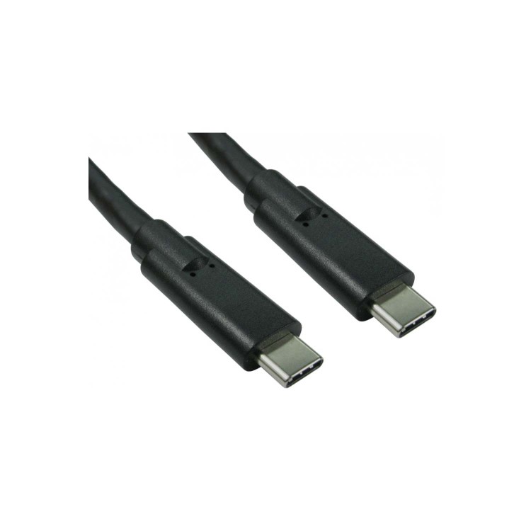 OEM 1 Meter USB C/USB C USB Cable USB 3.2 Gen 2 Black