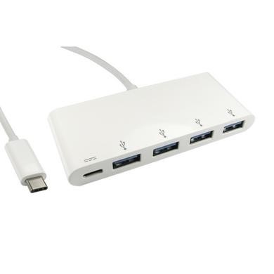 4 Port USB 3.0 Hub USB C power Delivery