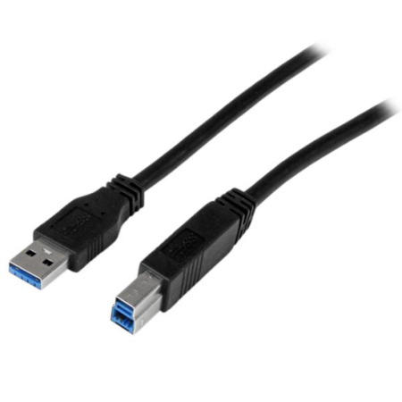 StarTech.com 2m 6 ft Certified SuperSpeed USB 3.0 A to B Cable - M/M