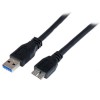 StarTech.com 1m 3ft Certified SuperSpeed USB 3.0 A to Micro B Cable - M/M