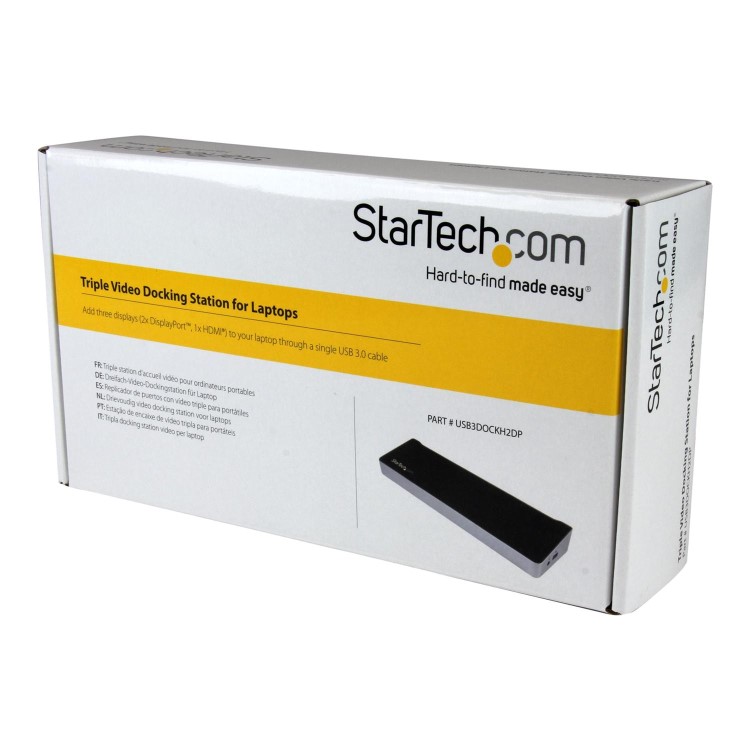 Startech Triple Monitor Universal Docking Station 