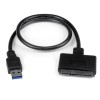 GRADE A1 - StarTech USB 3.0 to 2.5 SATA III Hard Drive Adapter Cable w/ UASP SATA to USB 3.0 Converter  