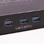 Lapcabby Dual 5 USB-A 10.5W Port & 5 USB-C Port up to 30W Cable