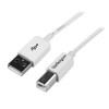 StarTech.com 2m White USB 2.0 A to B Cable - M/M