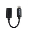StarTech.com Black Micro USB to Apple&amp;reg; 8-pin Lightning Connector Adapter for iPhone / iPod / iPad