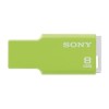 Sony Micro Vault Style 8GB USB 2.0 Flash Drive - Lime Green