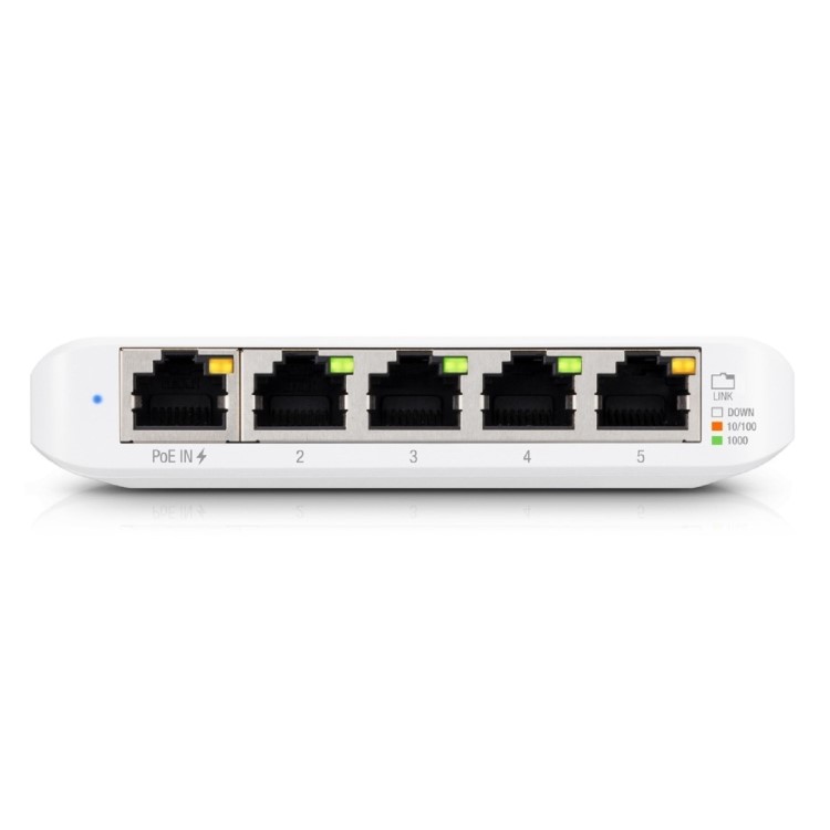Ubiquiti UniFi 5-Port Gigabit Ethernet PoE L2 Wall-mountable Managed Switch