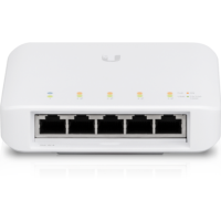 Ubiquiti UniFi USW Flex Mini Managed Gigabit Ethernet 10/100/1000 White Power over Ethernet PoE
