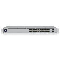 UniFi Switch PRO 24 24-Port Switch with 24 Gigabit RJ45 Ports and 2 10G SFP+ Ports Powerful Second-Generation UniFi Switching UniFi Switch PRO 24 24-Port Switch with 24 Gigabit RJ45 Ports and 2 10G SFP+ Ports Powerful Second-Generation UniFi Switching