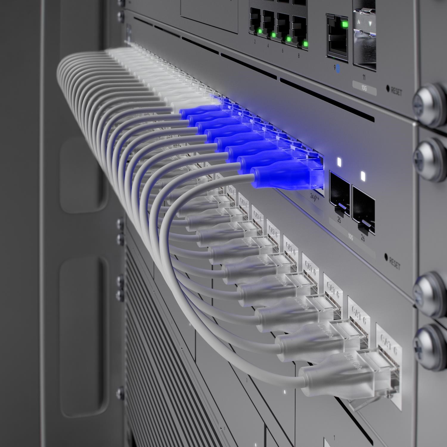 Movable Switch Rag Ubiquiti USW-Pro-Max-24-PoE 24-Port PoE Rack-mountable Managed Switch ...