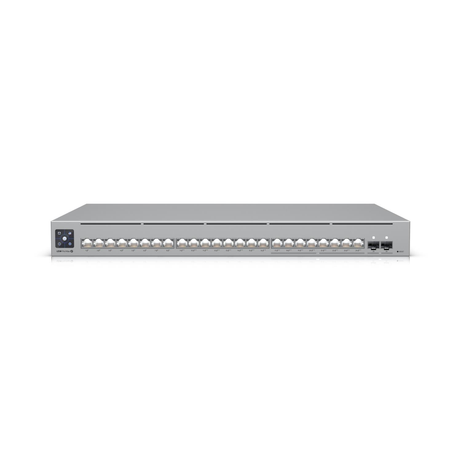 USW Pro Max 24 PoE 24 Port PoE Rack mountable Managed Switch