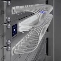 Ubiquiti A 48-port  Layer 3 Etherlighting switch capable of high-power PoE++ output.