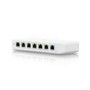 Ubiquiti A compact  8-port  Layer 2 GbE PoE switch with versatile mounting options.