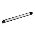 UT-899BPBRSHWT OEM 19 Inch 1U Rack Mount White Brush Plate
