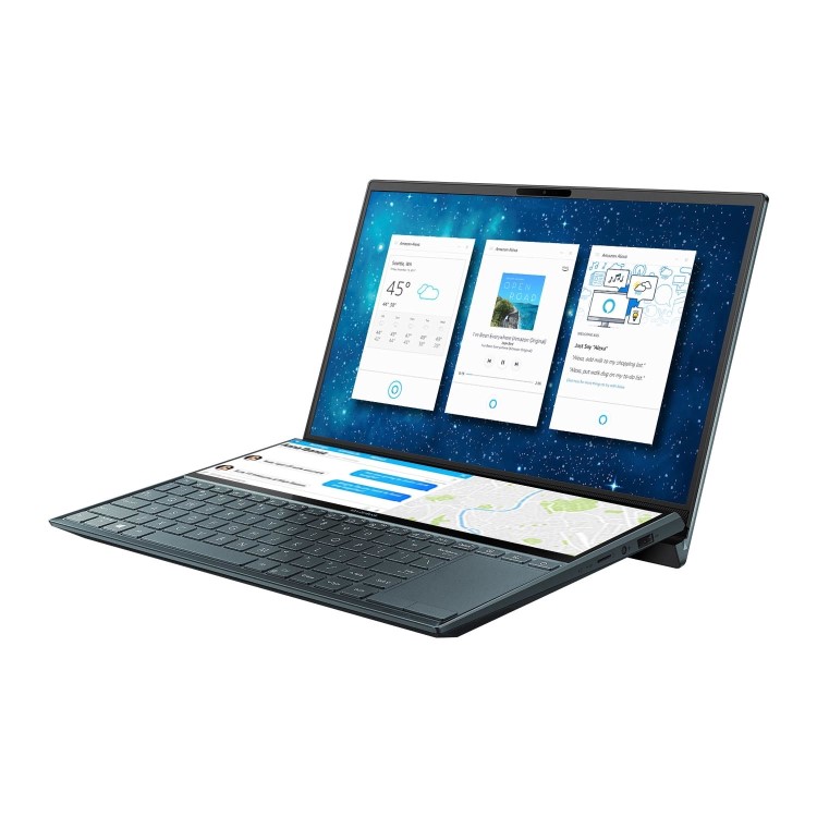 Refurbished Asus Zenbook Duo UX481FL-HJ113R Core i7-10510U 16GB 1TB SSD MX 250 14 Inch Windows 10 Pro Laptop