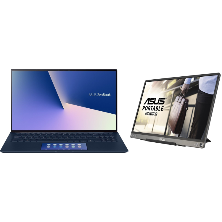 Asus ZenBook 15 Core i7-10510U 16GB 512GB SSD + 32GB Optane 15.6 Inch GeForce GTX 1650 Max-Q 4GB Windows 10 Laptop - Blue 