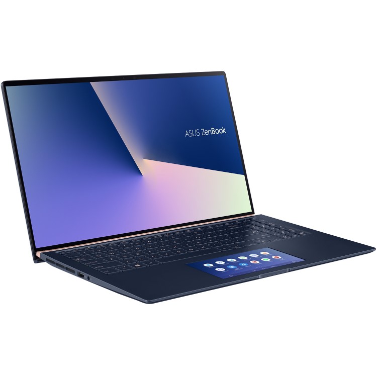 Refurbished Asus ZenBook Core i7-10510U 16GB 32GB Intel Optane & 512GB GTX 1650 15.6 Inch Windows 10 Laptop - Blue