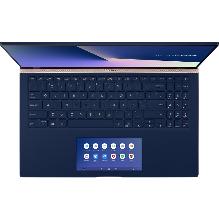 Refurbished Asus ZenBook Core i7-10510U 16GB 32GB Intel Optane & 512GB GTX 1650 15.6 Inch Windows 10 Laptop - Blue