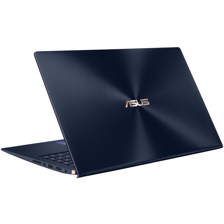 Refurbished Asus ZenBook Core i7-10510U 16GB 32GB Intel Optane & 512GB GTX 1650 15.6 Inch Windows 10 Laptop - Blue