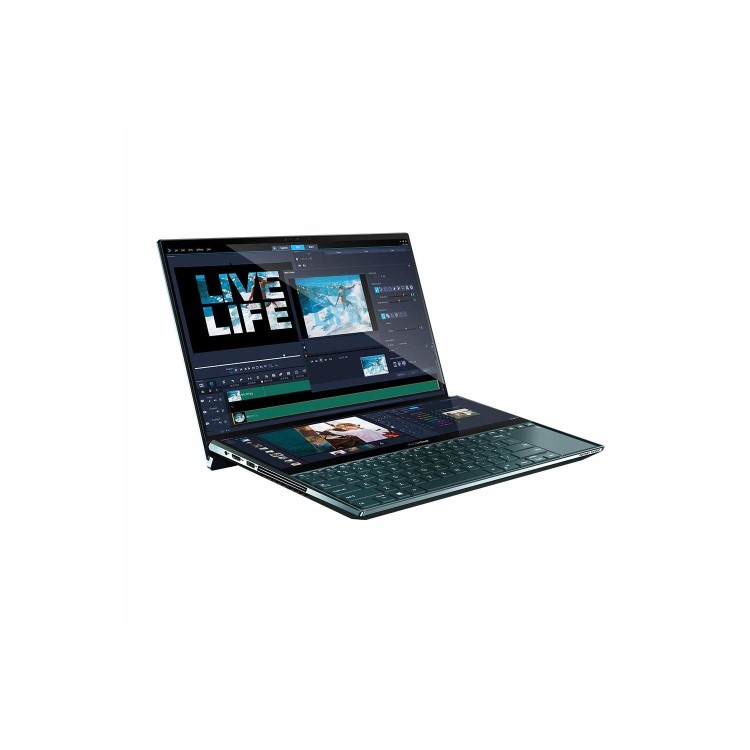 Asus ZenBook Pro Duo Core i9-10980HK 32GB 1TB SSD 15.6 Inch Ultra HD 4K Touchscreen GeForce RTX 2060 6GB Windows 10 Laptop