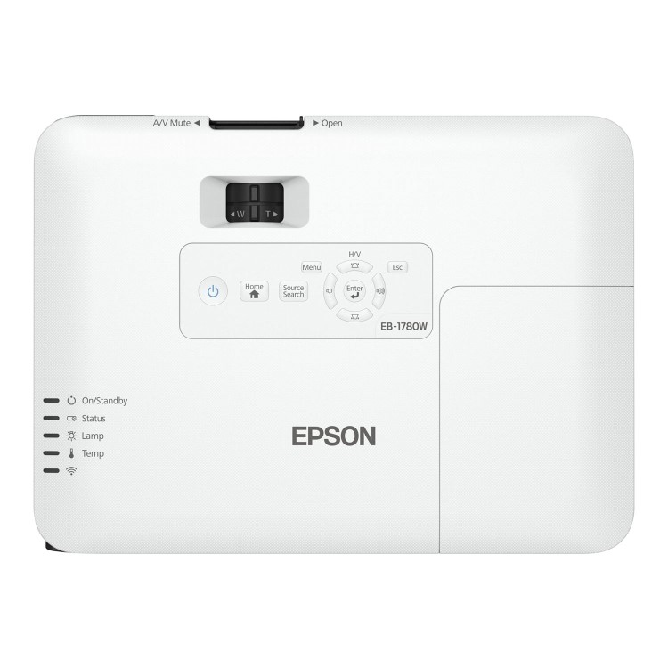 Ex Display - Epson EB-1780W 3000 ANSI Lumens WXGA 3LCD Technology Portable 1.8Kg