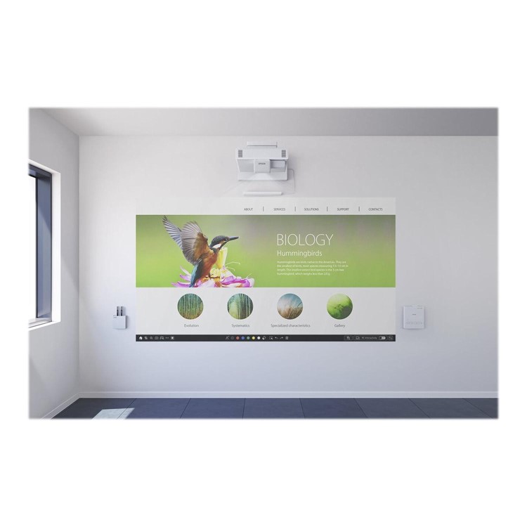 5000 ANSI Lumens Laser Ultra Short Throw 3LCD Technology Installation Projector 9.7Kg 0.27 - 0.37_1