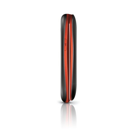 Emporia One Black/Red 2.4" Easy To Use Clamshell 2G Unlocked & SIM Free