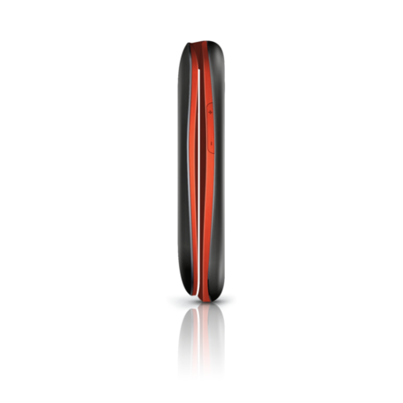 Emporia One Black/Red 2.4" Easy To Use Clamshell 2G Unlocked & SIM Free