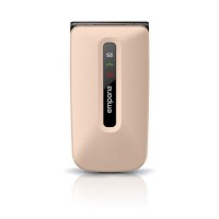 Emporia FLIP Champagne 2.2" Easy To Use Clamshell 2G Unlocked & SIM Free