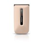 Emporia FLIP Champagne 2.2" Easy To Use Clamshell 2G Unlocked & SIM Free