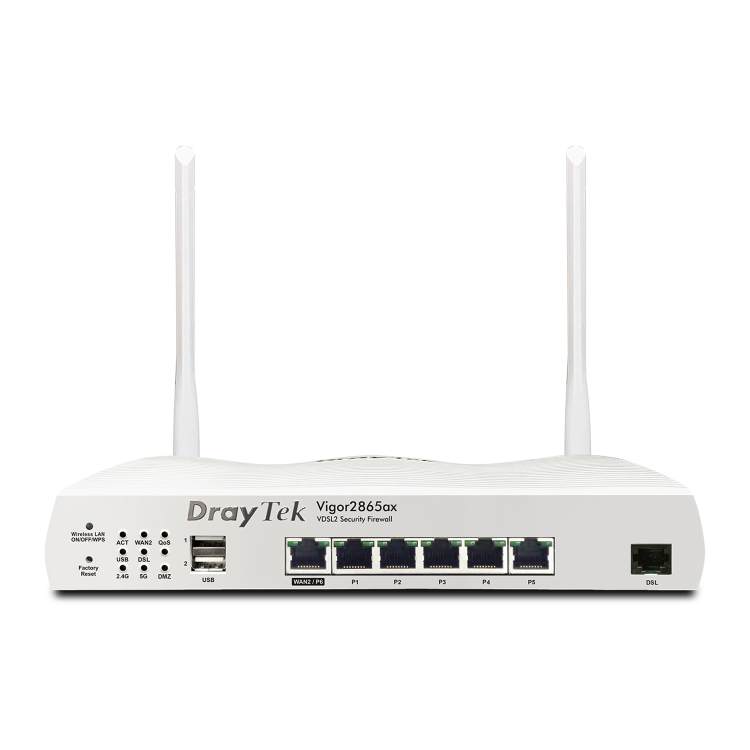 Refurbished Draytek Vigor 2865 VDSL 5 Port Wired Router