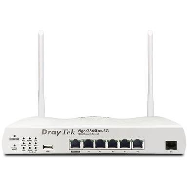 Draytek Vigor 2865Lax-5G Ax3000 Wireless Vdsl Router With Integrated 5G Modem, Laptops Direct - V2865LAX-5G-K