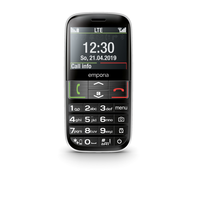 Emporia ACTIVE 4G Black 2.31" Easy To Use 4G Unlocked & SIM Free Mobile Phone