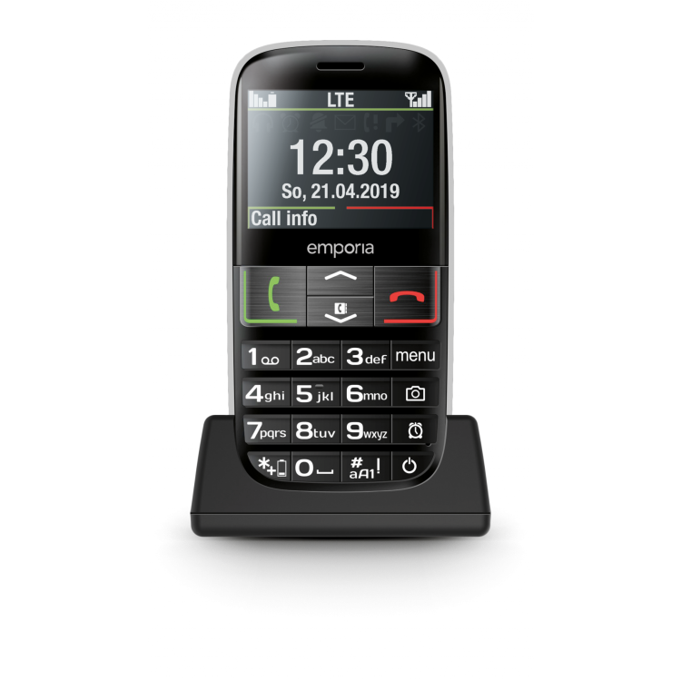 Emporia ACTIVE 4G Black 2.31" Easy To Use 4G Unlocked & SIM Free Mobile Phone
