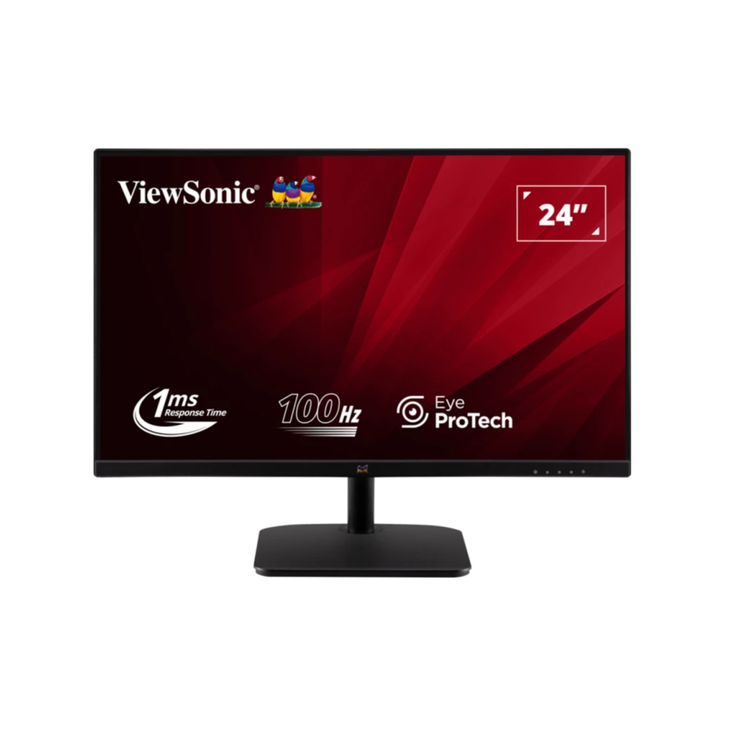 Laptops Direct - Viewsonic Va2432-H-2 24 Ips Full Hd 100Hz 1Ms Monitor Black - VA2432-H-2