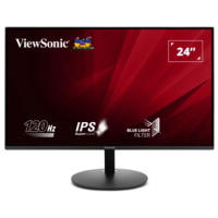 GRADE A1 - ViewSonic VA24E1-H 24" IPS Full HD 120Hz Monitor GRADE A1 - ViewSonic VA24E1-H 24" IPS Full HD 120Hz Monitor