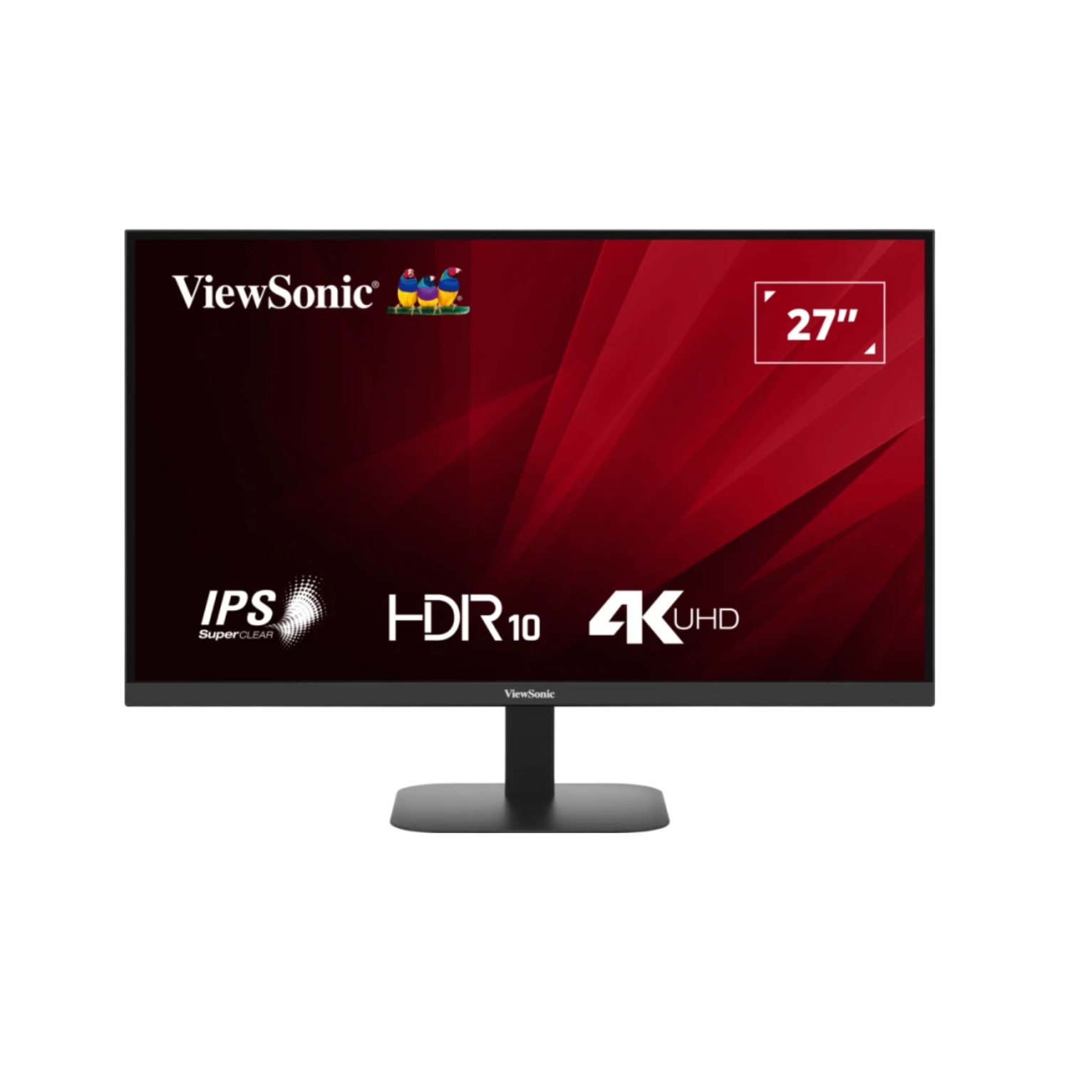 Laptops Direct - Viewsonic Va2708-4K-Hd 27 Ips 4K UHD Monitor Black - VA2708-4K-HD