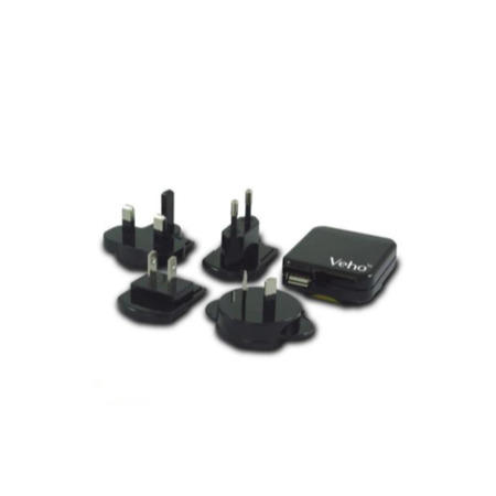 Veho Muvi Multi Regional Mains USB Charger
