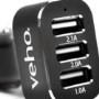 Veho Triple USB 5V 5.1A Car charger