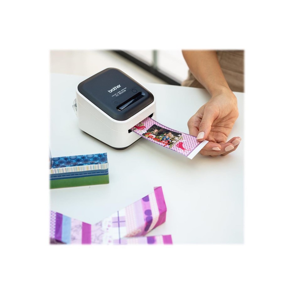 Brother VC-500WCR Colour Label Printer - Laptops Direct